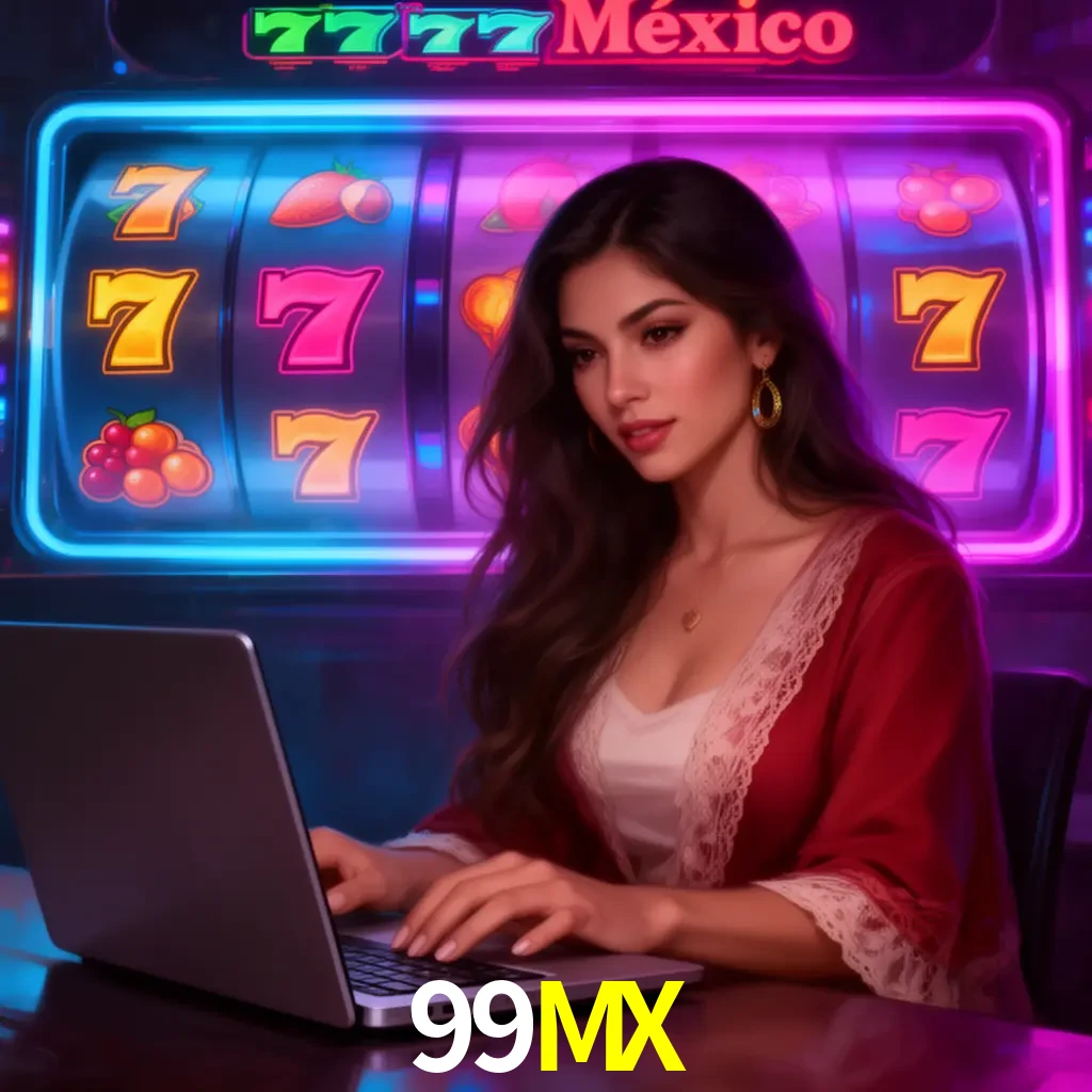 99MX Slots - tragamonedas, RTP y control Tragamonedas 99MX con símbolos, saldo móvil y reglas de apuesta visibles